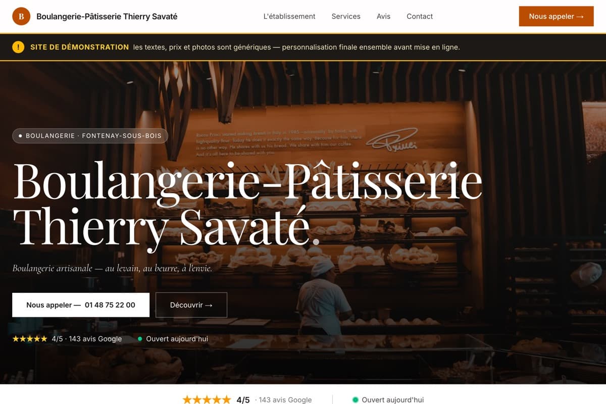 Boulangerie-Pâtisserie Thierry Savaté